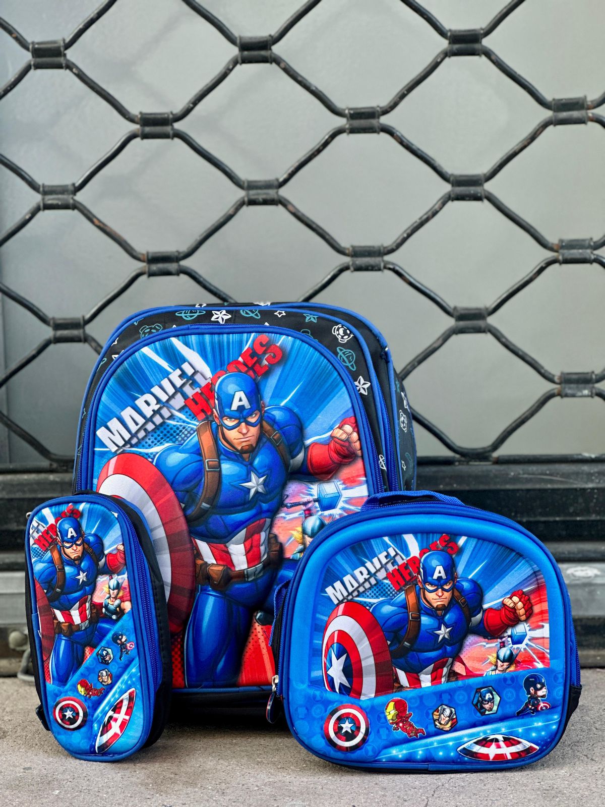 MOCHILA DE SET PARA NIÑO DISNEY