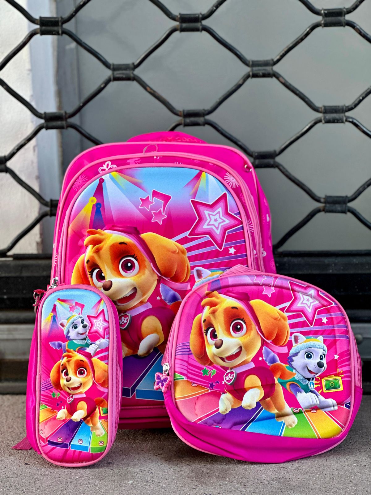 MOCHILA DE SET PARA NIÑA DISNEY