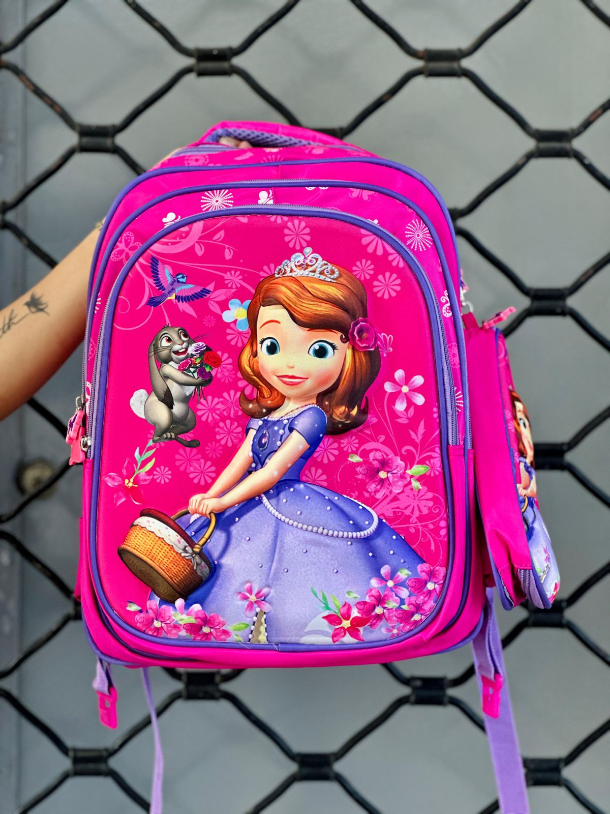 MOCHILA DE SET PARA NIÑA DISNEY