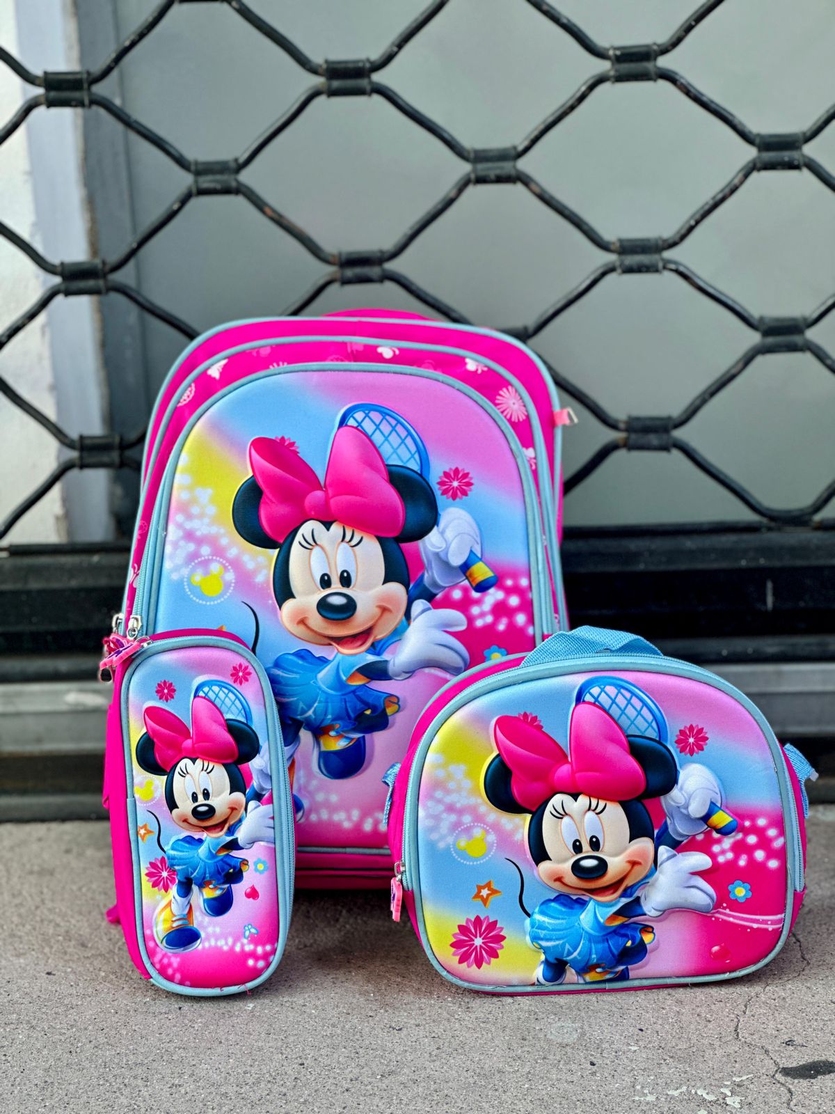 MOCHILA DE SET PARA NIÑA DISNEY