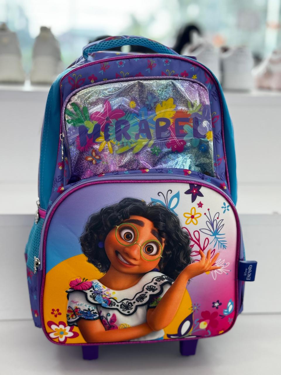 MOCHILA DE RODO PARA NIÑA DISNEY