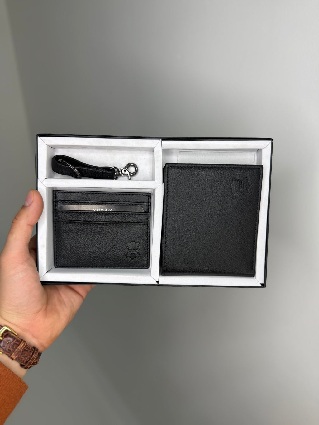 SET BILLETERA PARA CABALLERO