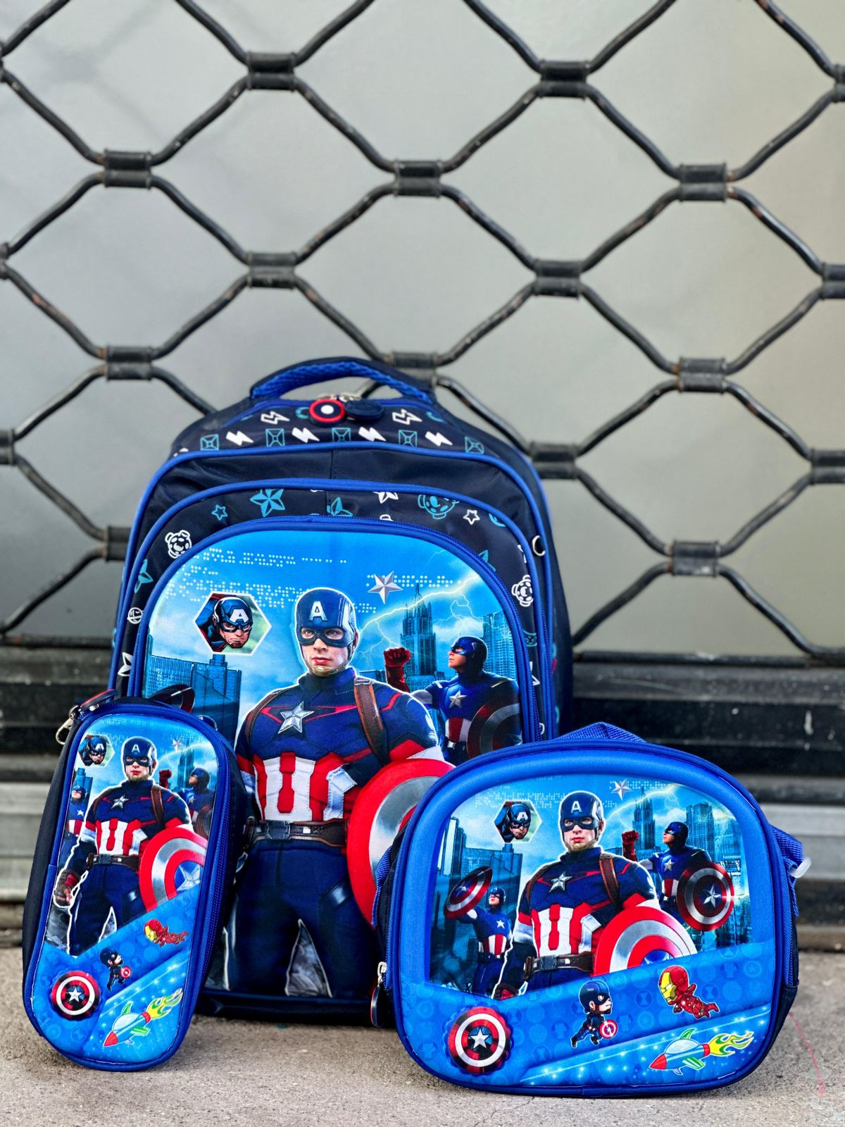 MOCHILA DE SET PARA NIÑO DISNEY