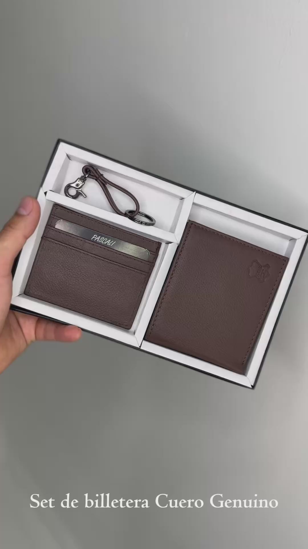 SET BILLETERA PARA CABALLERO